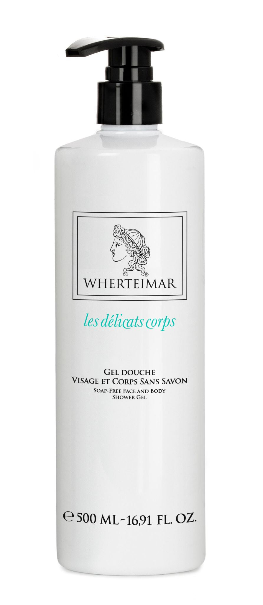 Gel de Ducha Para Cara y Cuerpo Sin Jabón 500 ml